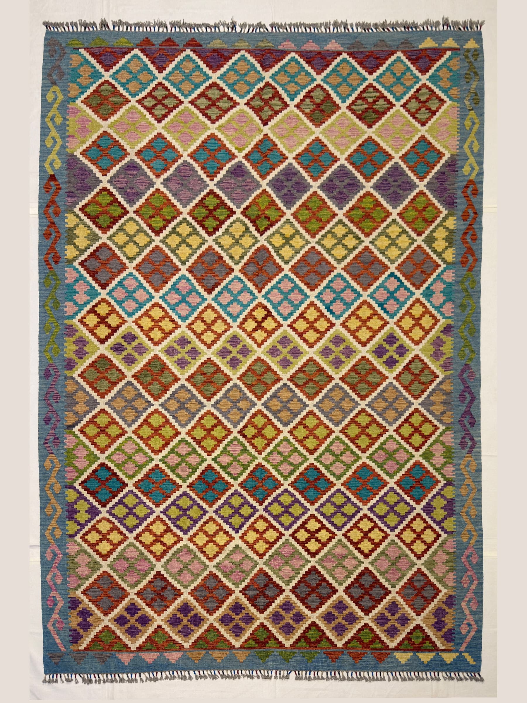 Ivory Wool Kilim